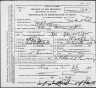 Hiram William Folkins Birth Certificate
